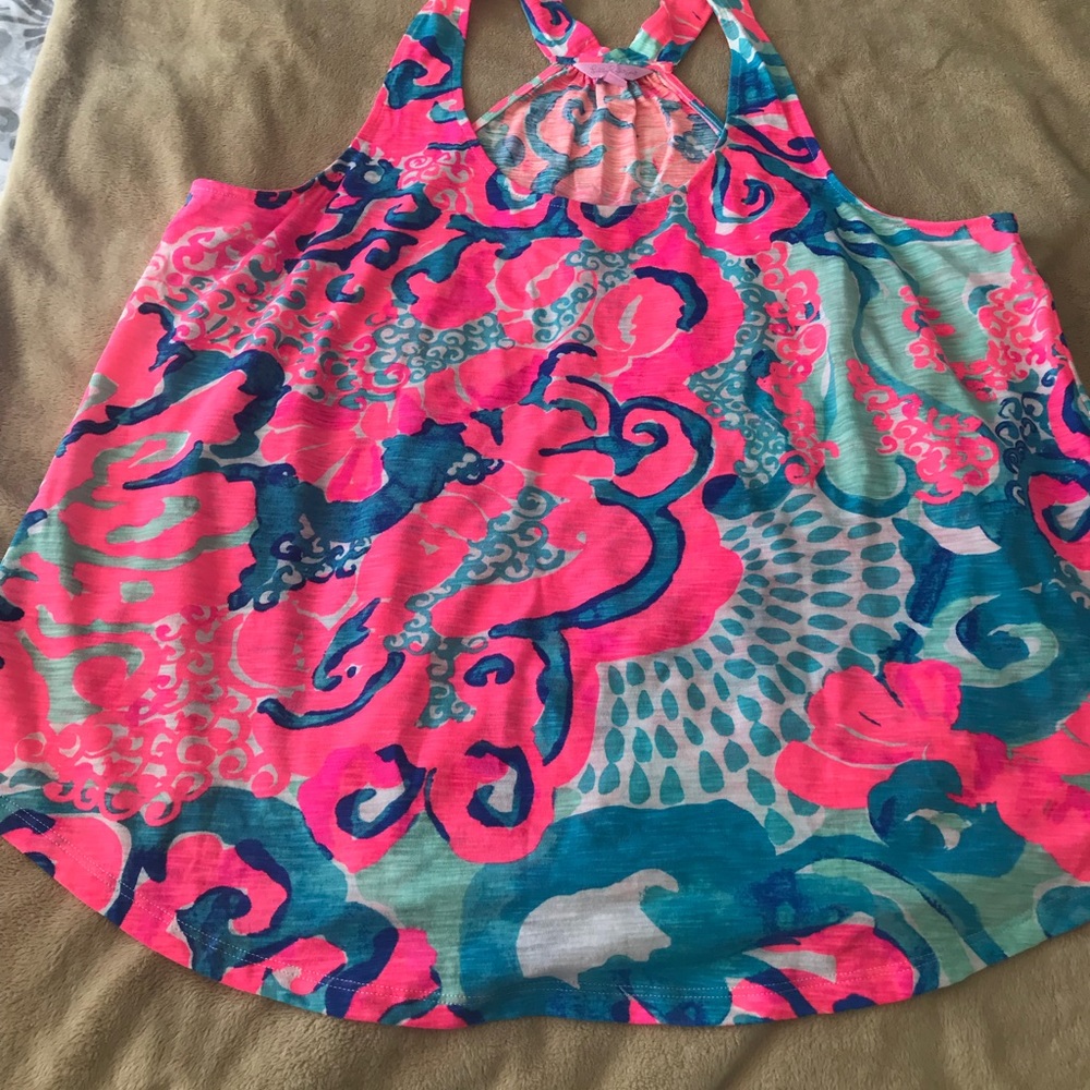 Lilly Pulitzer Cordelia racer back tank